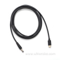 Type-C Male to DC Power Extension Charging Cable